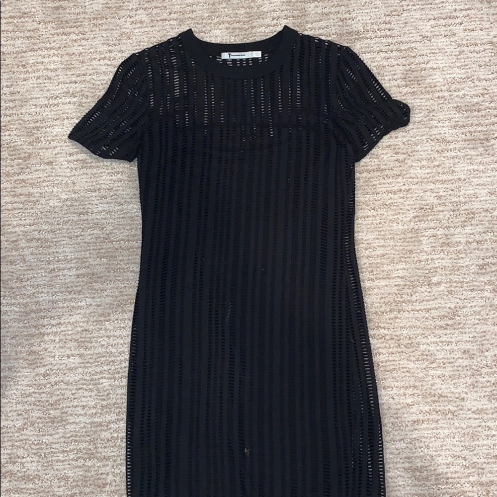 Alexander wang black dress